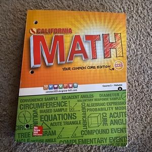 Other | California Math Book Mcgraw Hill | Poshmark
